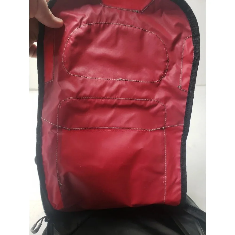 Evolution Outdoor Designs Evolution Fishing Red/Grey Carry-on Backpack